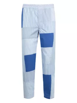 Лоскутные брюки Comme Des Garons Shirt, синий