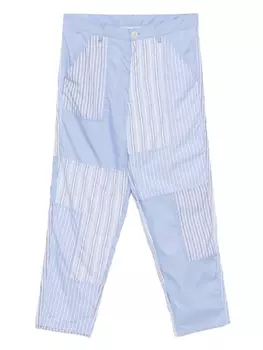 Лоскутные брюки Comme Des Garons Shirt, синий