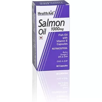 Лососевое масло 1000мг 60 капсул, Healthaid