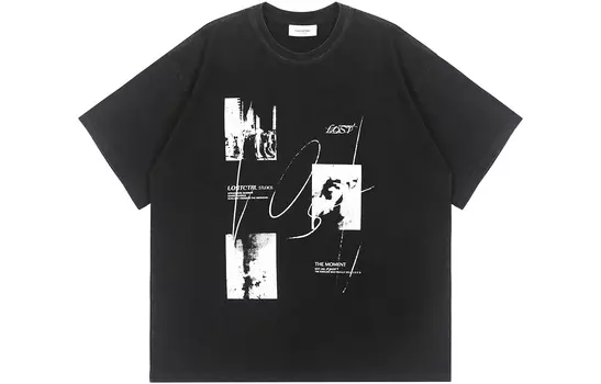 LOSTCTRL Футболка унисекс, Черный
