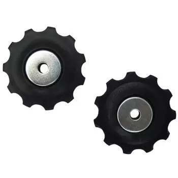 Лот из 2 шкивов для передач Shimano Deore M6000 SGS., черный / черный / серебристый