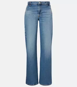 Лотта джинсы с высокой талией и широкими штанинами 7 For All Mankind, Fancy