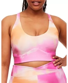 Lotus Crossover Bra женский длинный спортивный бюстгальтер больших размеров Adore Me