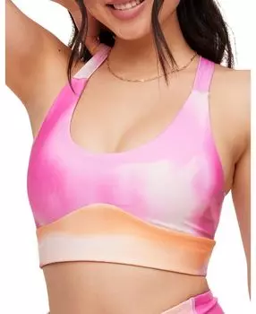 Lotus Crossover Bra Женский спортивный бюстгальтер длинной линии Adore Me