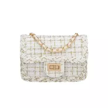 Louis Royaln Женская сумка через плечо, Белый + индивидуальный подарочный пакет