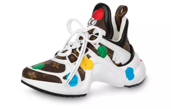 Кроссовки Louis Vuitton Archlight 1.0 Female, белый/черный/мультиколор