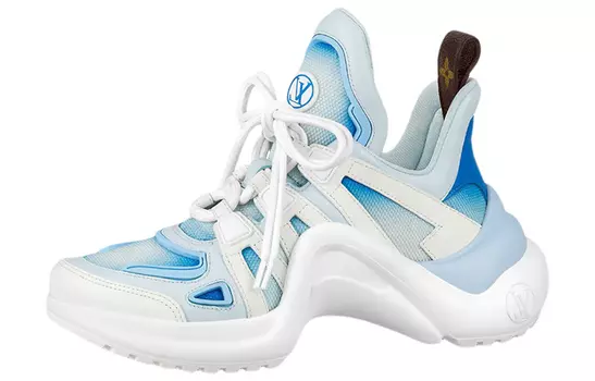 Кроссовки Louis Vuitton Archlight Lifestyle Women 1A9RV9, белый/голубой
