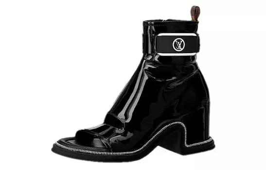 Ботильоны женские Louis Vuitton Moonlight Ankle, черный