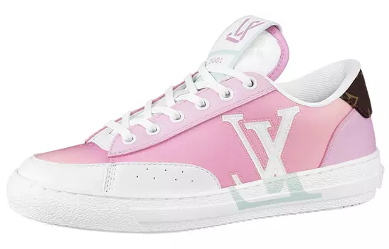 Кроссовки женские Louis Vuitton Charlie, белый / розовый