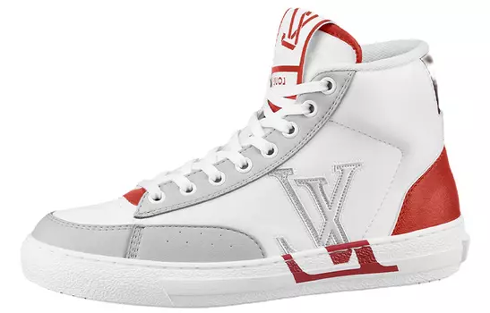 Кроссовки женские Louis Vuitton Charlie, белый / серый / красный