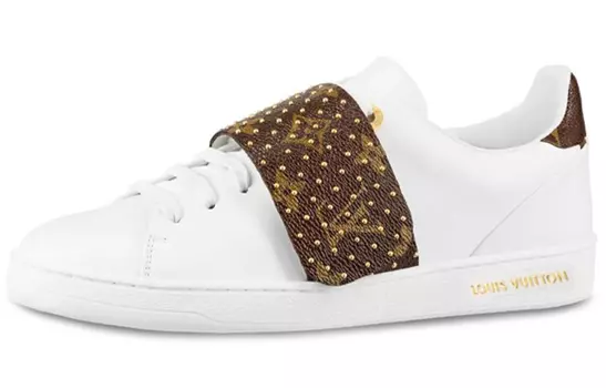 Кроссовки женские Louis Vuitton Frontrow, белый / коричневый