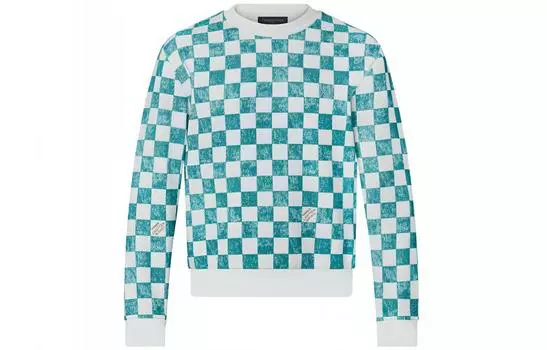 Худи Louis Vuitton, синий / белый