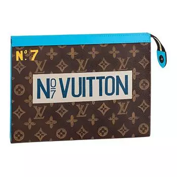 LOUIS VUITTON Клатч Voyage Monogram Коричневый
