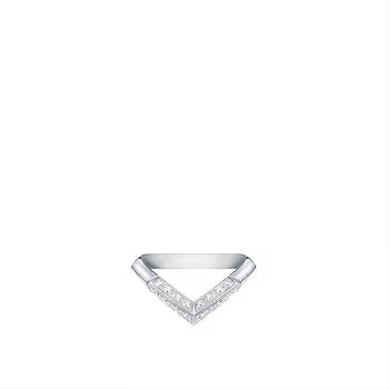 Louis Vuitton Кольцо LV Diamonds Pav V, платина