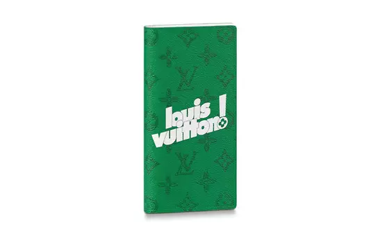 LOUIS VUITTON Кошелек Brazza Monogram Green