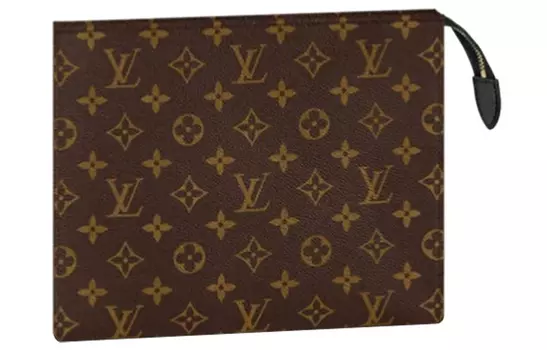 LOUIS VUITTON Косметичка Poche Toilette Nm Brown
