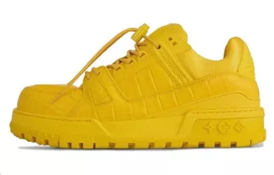 Кроссовки Louis Vuitton Maxi Trainer Maxi, желтый