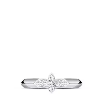 Louis Vuitton LV Diamonds кольцо Solitaire, огранка LV Monogram Star