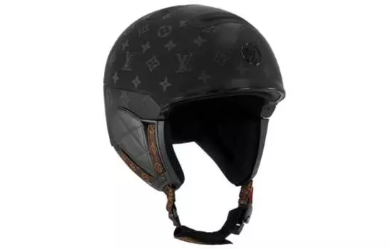 Лыжный шлем Louis Vuitton, черный