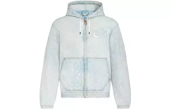 Мужская джинсовая куртка Louis Vuitton, синий