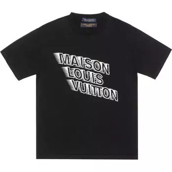 Футболка мужская Louis Vuitton Maison, черный