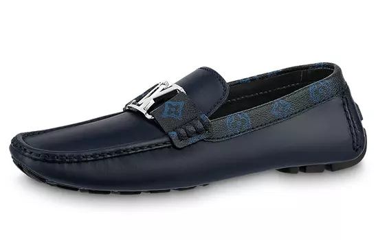 Туфли мужские Louis Vuitton, темно-синий