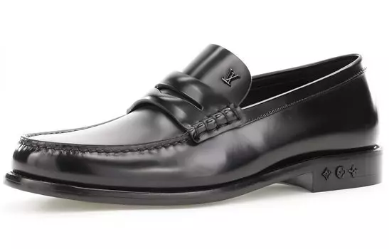 Туфли мужские Louis Vuitton с логотипом, черный