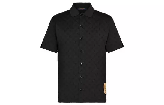 Рубашка мужская Louis Vuitton x Nba Monogram, черный