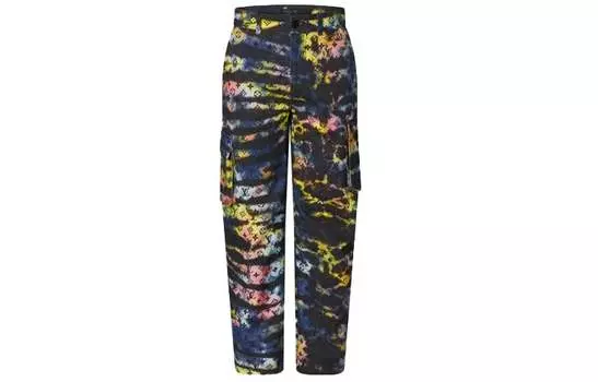 Брюки-карго Louis Vuitton Printed Monogram мужские, черный