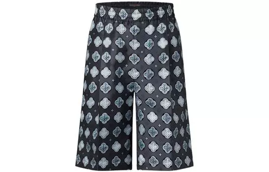 Шорты мужские Louis Vuitton, синий / серый