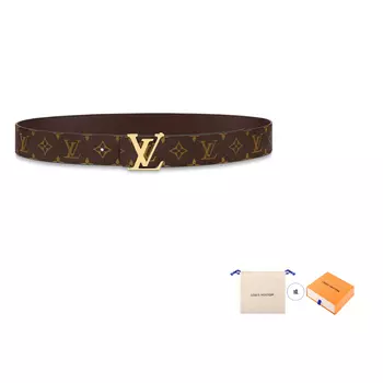 Мужской ремень Louis Vuitton, коричневый