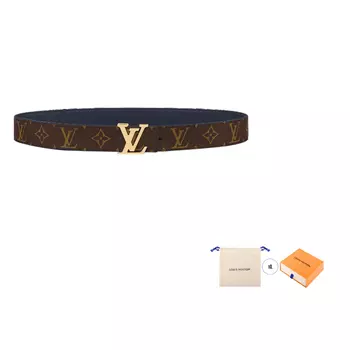 Мужской ремень Louis Vuitton, коричневый