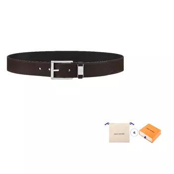 LOUIS VUITTON Мужской кожаный ремень