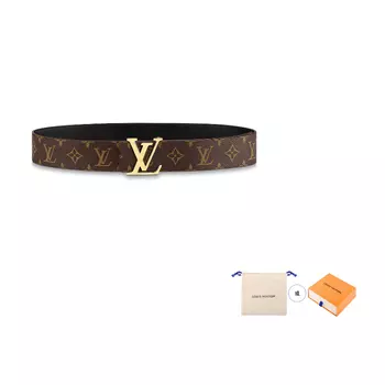 Мужской ремень Louis Vuitton, коричневый