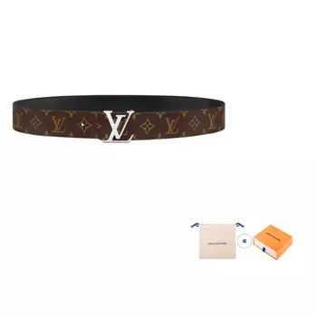 LOUIS VUITTON Мужской кожаный ремень