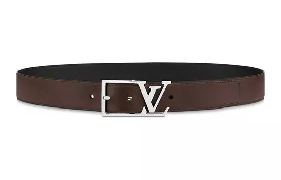 LOUIS VUITTON Мужской кожаный ремень