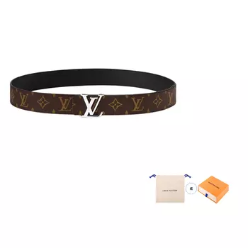 LOUIS VUITTON Мужской кожаный ремень