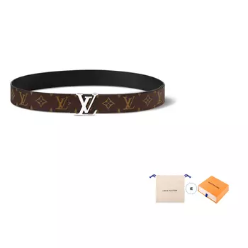 LOUIS VUITTON Мужской кожаный ремень