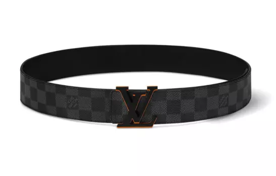 LOUIS VUITTON Мужской кожаный ремень
