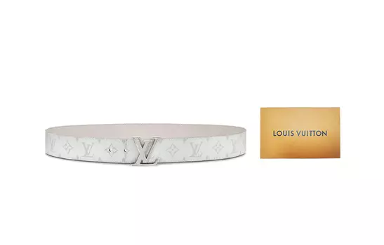 LOUIS VUITTON Мужской кожаный ремень, В комплекте оригинальная сумка