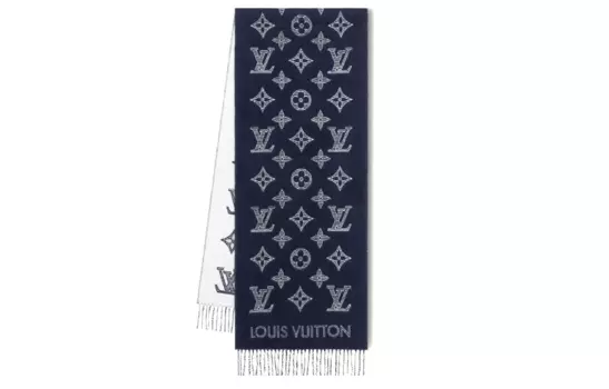 LOUIS VUITTON Мужской вязаный шарф