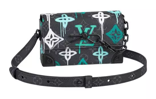 LOUIS VUITTON Носимая сумка-кошелек Steamer Lv Graffiti Multicolor