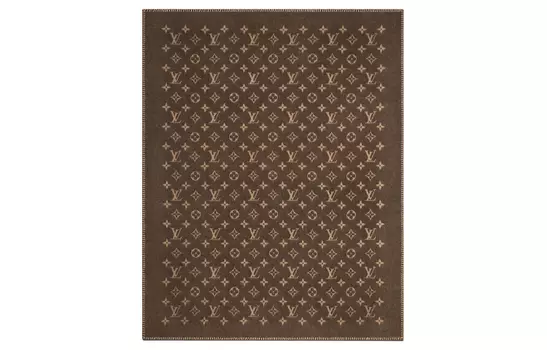 Одеяло Louis Vuitton, коричневый