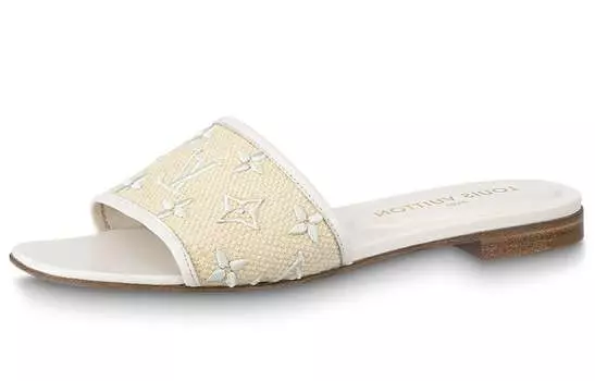 Шлепанцы женские Louis Vuitton Revival, белый