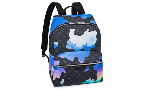 LOUIS VUITTON Рюкзак Discovery Sunrise Monogram, черный/серый/мульти