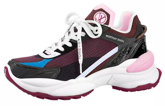 Кроссовки Louis Vuitton Run 55 Lifestyle, фиолетовый/белый