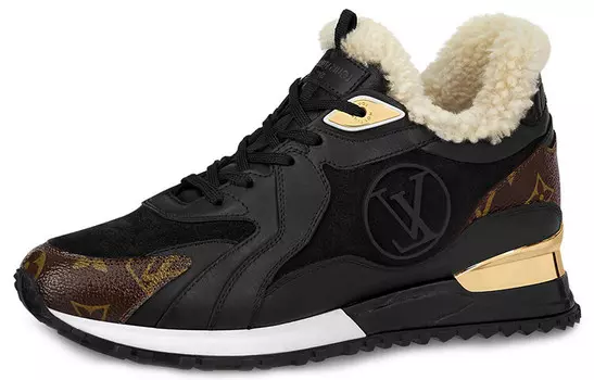 LOUIS VUITTON Run Away Lifestyle Shoes Women's Low-top Brown