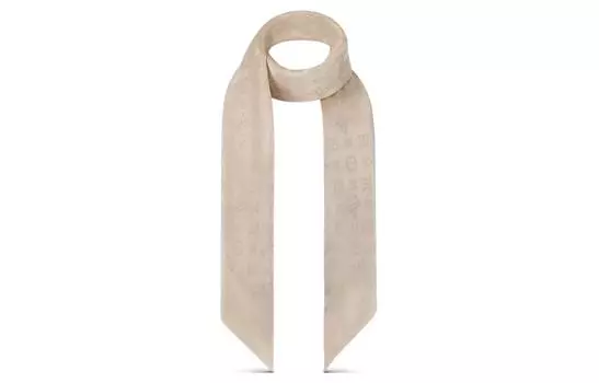 LOUIS VUITTON Шаль женская бежевая