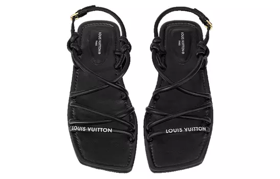 Шлепанцы Louis Vuitton Nova женские, черный