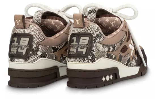 Кроссовки мужские Louis Vuitton Skate, коричневый